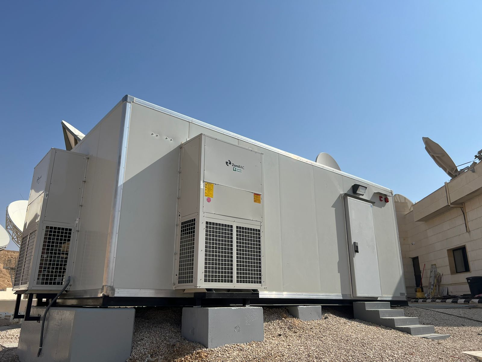 Arabsat industrial prefab building